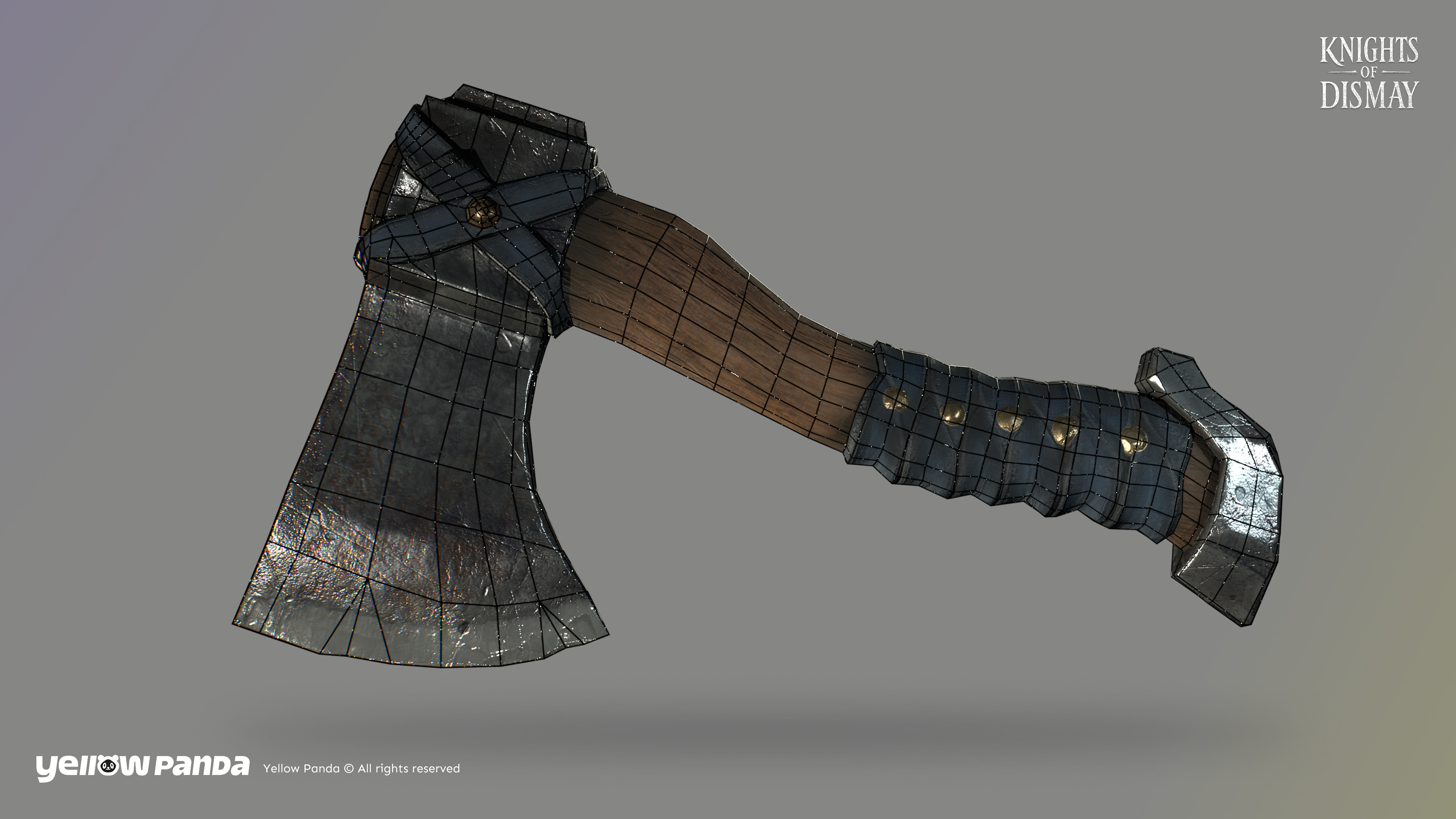 3D Hatchet detail 3